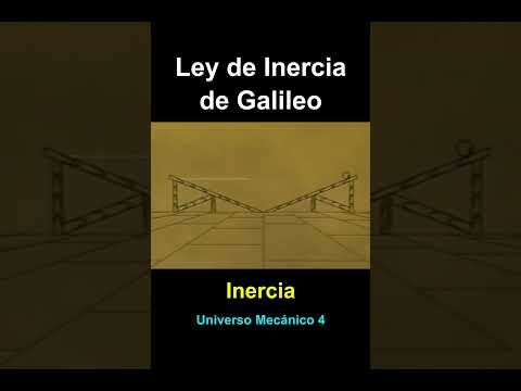 Ley de Inercia de Galileo #Física #Matemáticas #UniversoMecánico #Mecánica #Galileo #CienciasTV