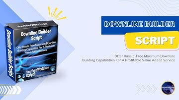 Downline Builder Script Admin area - How to Use