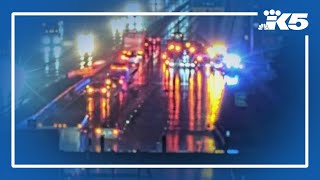 WSP reports motorcyclist killed in suspected felony hit-and-run on I-5 near Nisqually