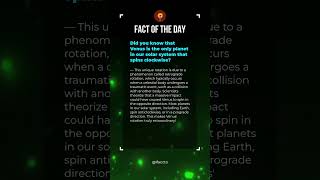 Venus The Only Planet with Clockwise Rotation! #VenusFacts #RetrogradeRotation #SolarSystemSecrets