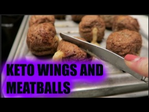 keto-superbowl-snacks:-stuffed-meatballs-and-chicken-wings!