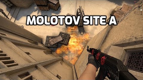 51 Mirage Molotov A Site from jungle