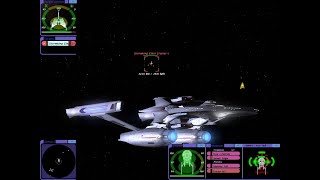 Ticonderoga Class vs Romulan Stormking | Remastered v1.2 | Star Trek Bridge Commander