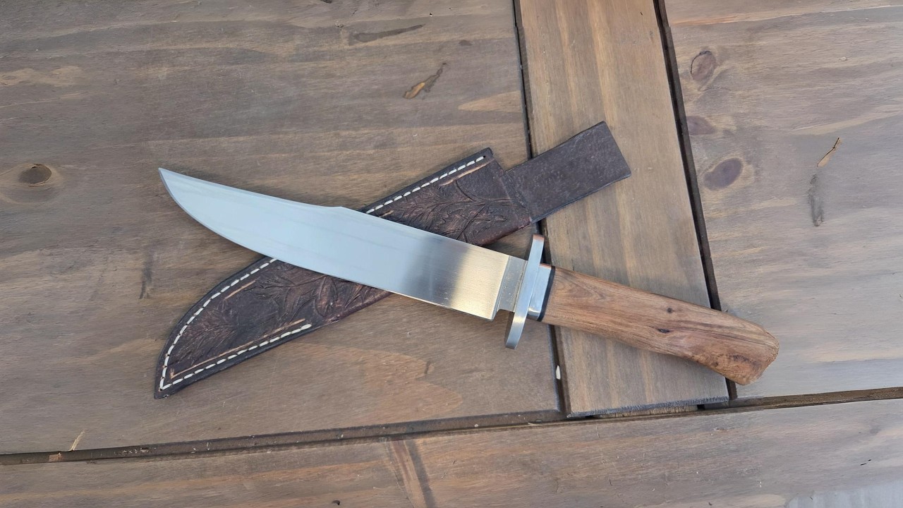 Making a Bowie Knife by Hand