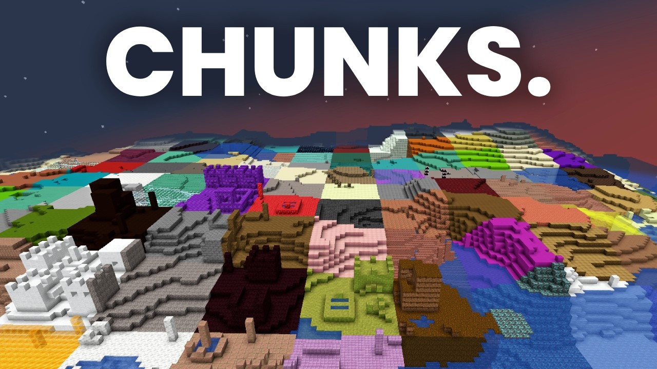 MINECRAFT ABER ALLE CHUNKS SIND RANDOM...