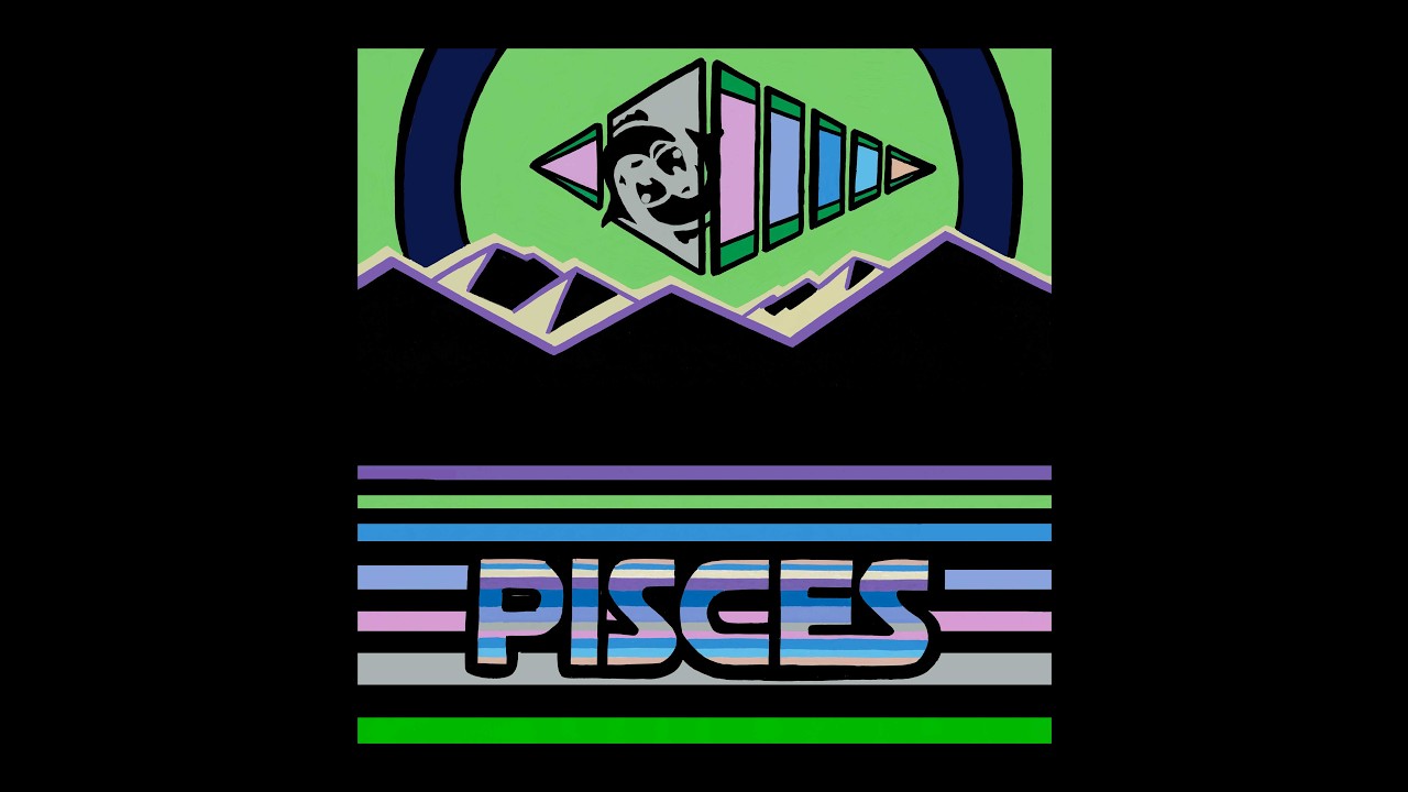 Pisces Zodiac Artwork (Original) - Chris Freyer Art