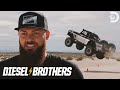 Heavy D Races Todd Leduc in the F100 | Diesel Brothers