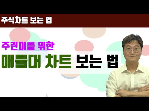   주식차트 기초 매물대 차트 보는 법