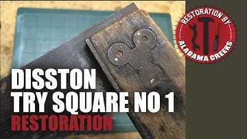 Disston Try Square No 1 Restoration