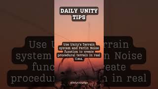 How to create procedural terrain in unity? #FreeTutorials#UnityTips#UnityCommunity#GameDevTips