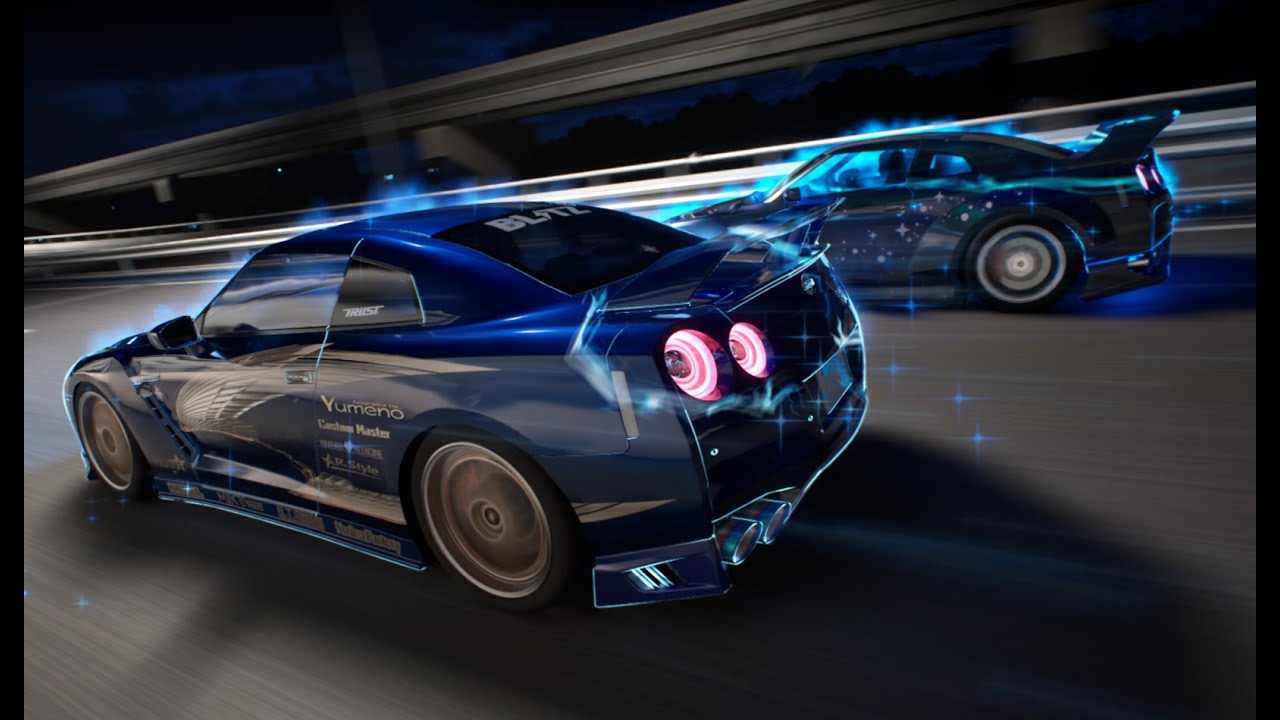 [Tokyo Xtreme Racer] Shado GTR R35 Night Run - YouTube