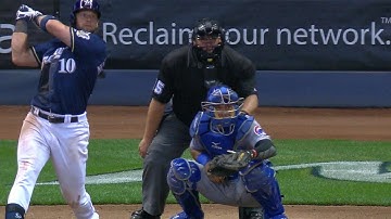 CHC@MIL: Nieuwenhuis belts two homers in Brewers