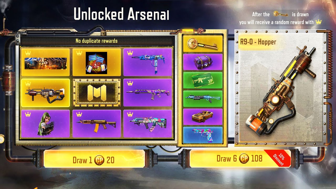 Unlocked Arsenal? Replacement to Lucky draw? (CODM Season 4 wild dogs ...