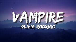 Olivia Rodrigo - Vampire (Lyrics)