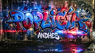Andhes - POPLICÍA (Lyric Video) ft. Rodocrosita