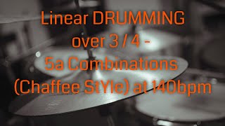 Linear Drumming: Fills & Soloing in 3/4