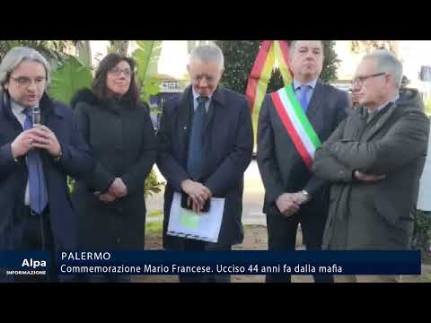 44 anni fa la mafia uccideva Mario Francese. Commemorazione questa mattina a Palermo