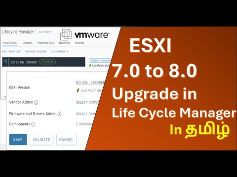 Upgrade VMware ESXI 7.0 to 8.0 from Life Cycle Manager | By LCM 7.0 to ...