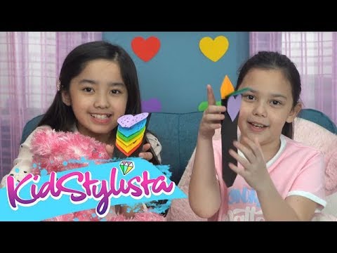 DIY Waterfall Valentine's Day Card | Kidstylista