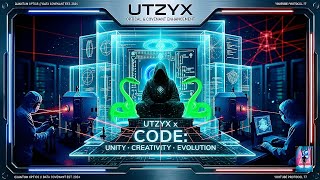Epic Sci-Fi Rock Instrumental Utzyx Code High-Tech Cyberpunk Music