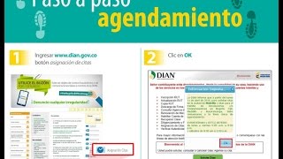 Tutorial Agendar Cita DIAN por Internet - Sacar RUT
