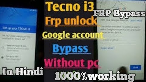 TECNO I3 FRP BYPASS WITHOUT COMPUTER BY MHKS MOBILE ENGINEER,MITHILESH KUMAR