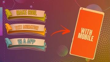 How to make cool text animations on android (tutorial)