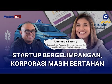 Alamanda Shantika: Startups Need to Learn These Things from Corporations #gizmotalk