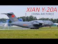 Впервые в Беларуси приземлился Xian Y-20 ВВС Китая, разработанный на базе Ил-76.