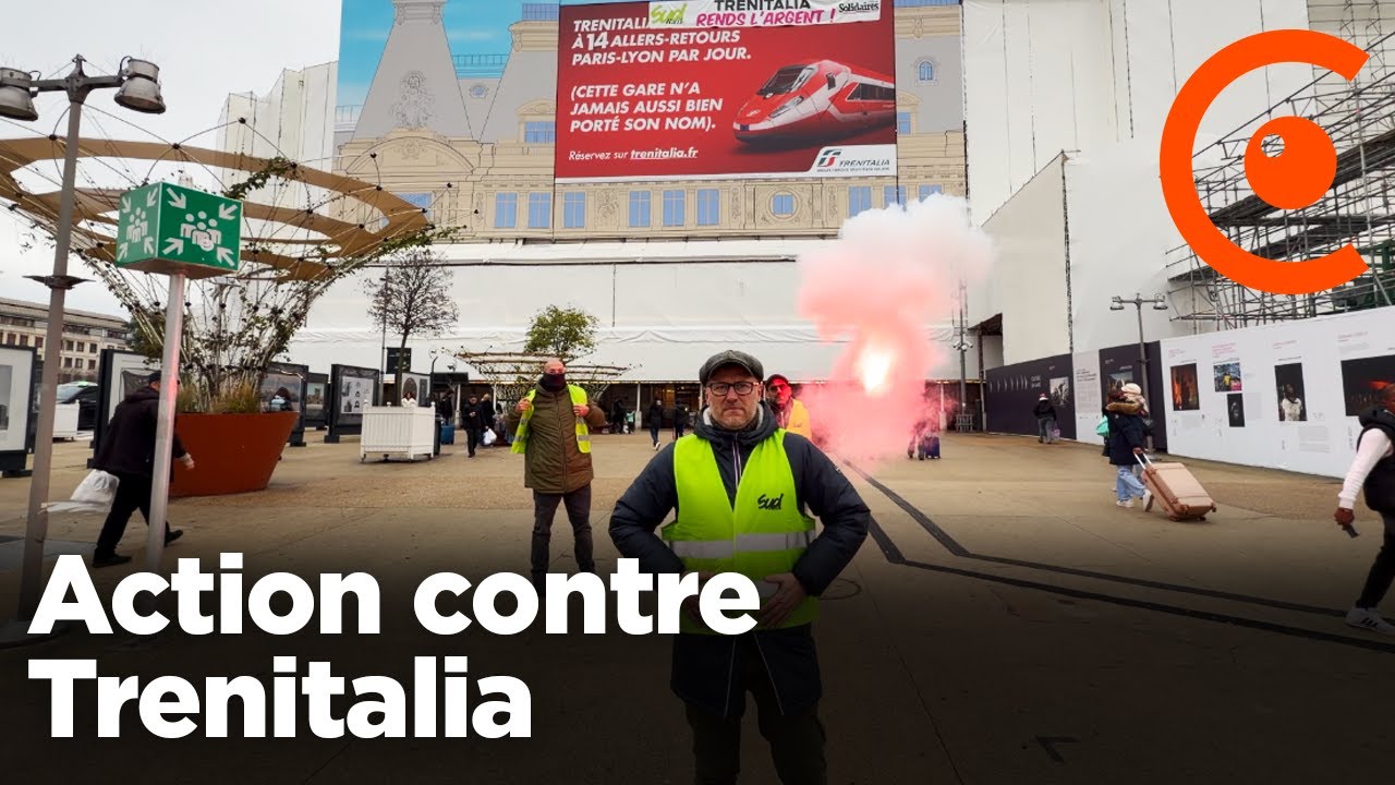 Trenitalia - Sud Rail dénonce la concurrence déloyale sur la ligne TGV Paris-Lyon