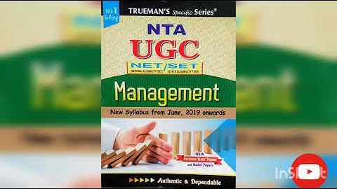 Best books for NTA UGC NET 2020(Management Paper 2)