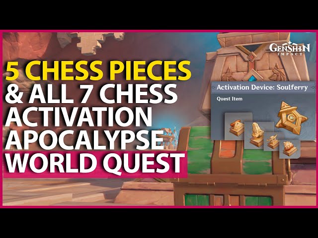 All Chess Pieces Locations in Genshin Impact - Prima Games