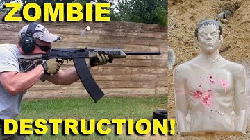 Zombie Destruction! Bleeding Zombie Target by Zombie Industries