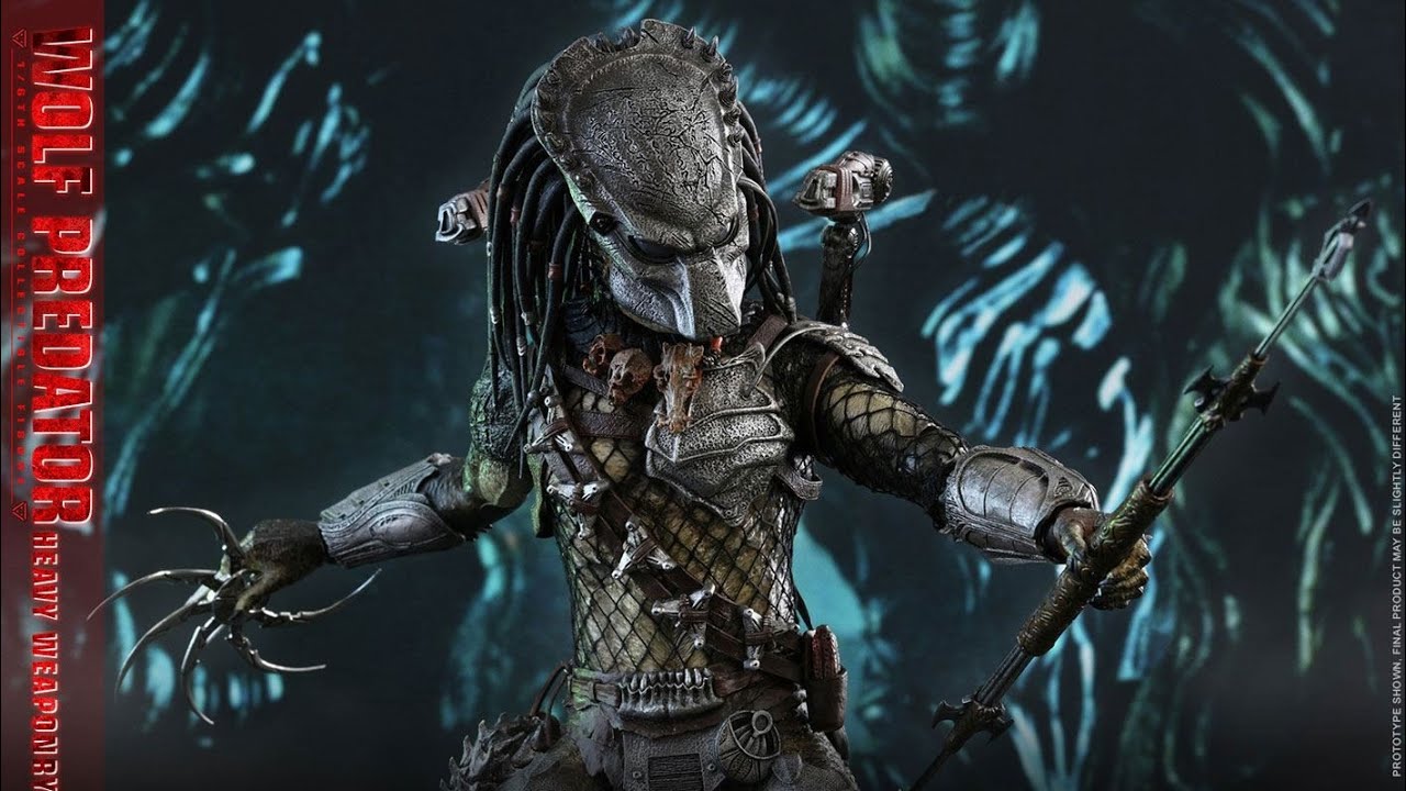 Hot Toys Aliens Vs. Predator Reqium Wolf Predator 2.0 Heavy Weaponry Review...