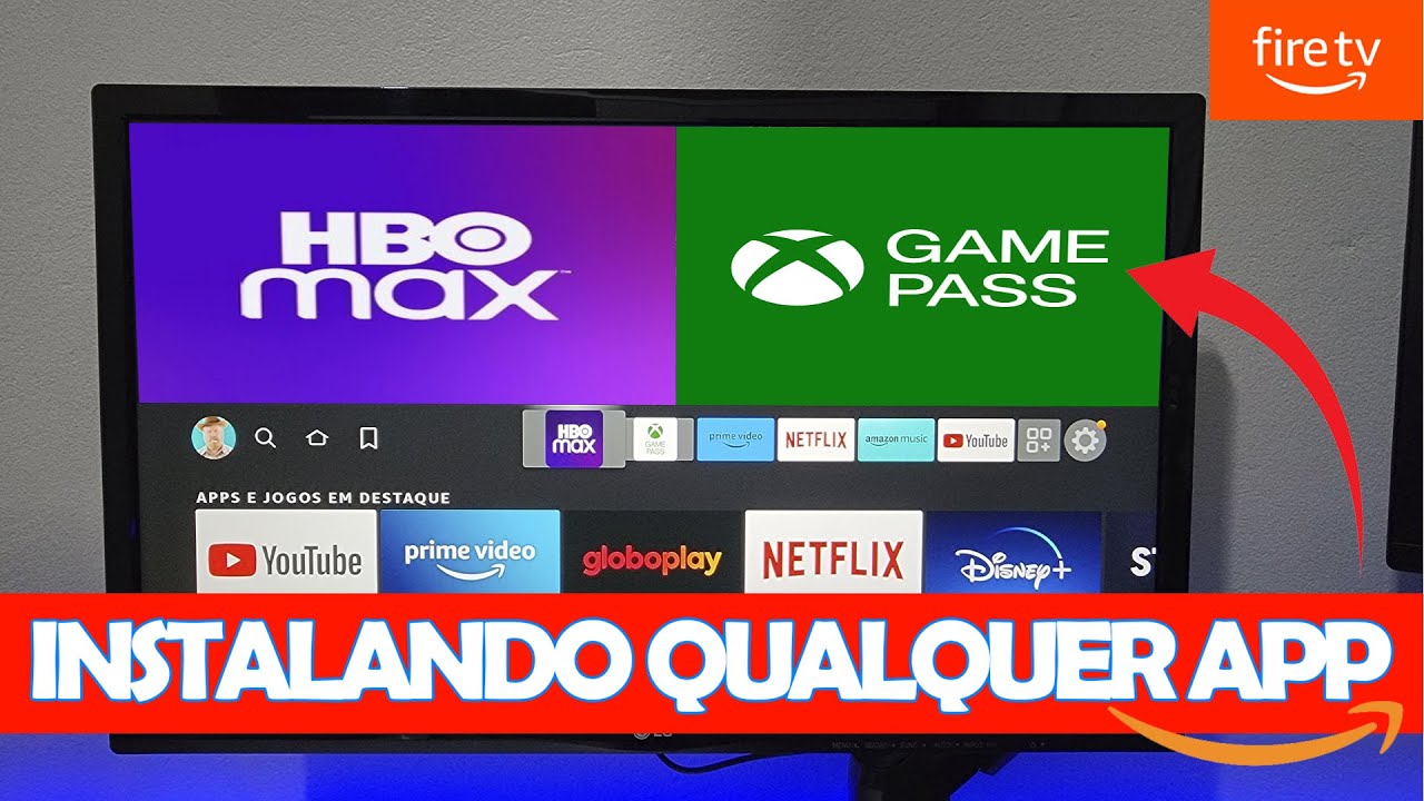 Como instalar aplicativos na  Fire TV [qualquer app]