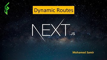 02 Dynamic Routes Next js || NextJs بالعربي