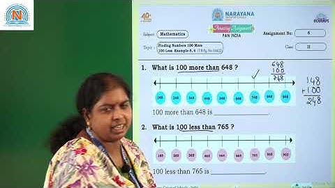 17TH JUL PAN INDIA MATHS CLASS II ASSIGNMENT 6 KEY