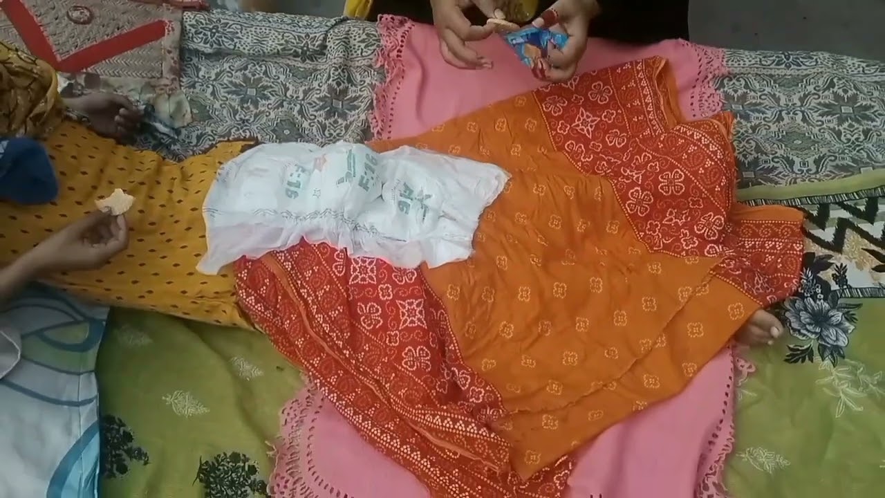 How To wearing Daiper|Daiper Change|How To Change Baby Girl Daiper|4Glas Drink Of Water Review|