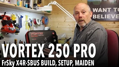 ImmersionRC Vortex 250 Pro setup with X4R-SB  and Taranis Plus