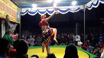 ini baru mantap seni tari topeng dan lengger Gondosuli Mendem langen sari kertek - wonosobo
