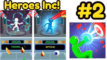 Heroes Inc! Game By Lion Studios Gameplay Walkthrough Part 2 | (IOS - Android)