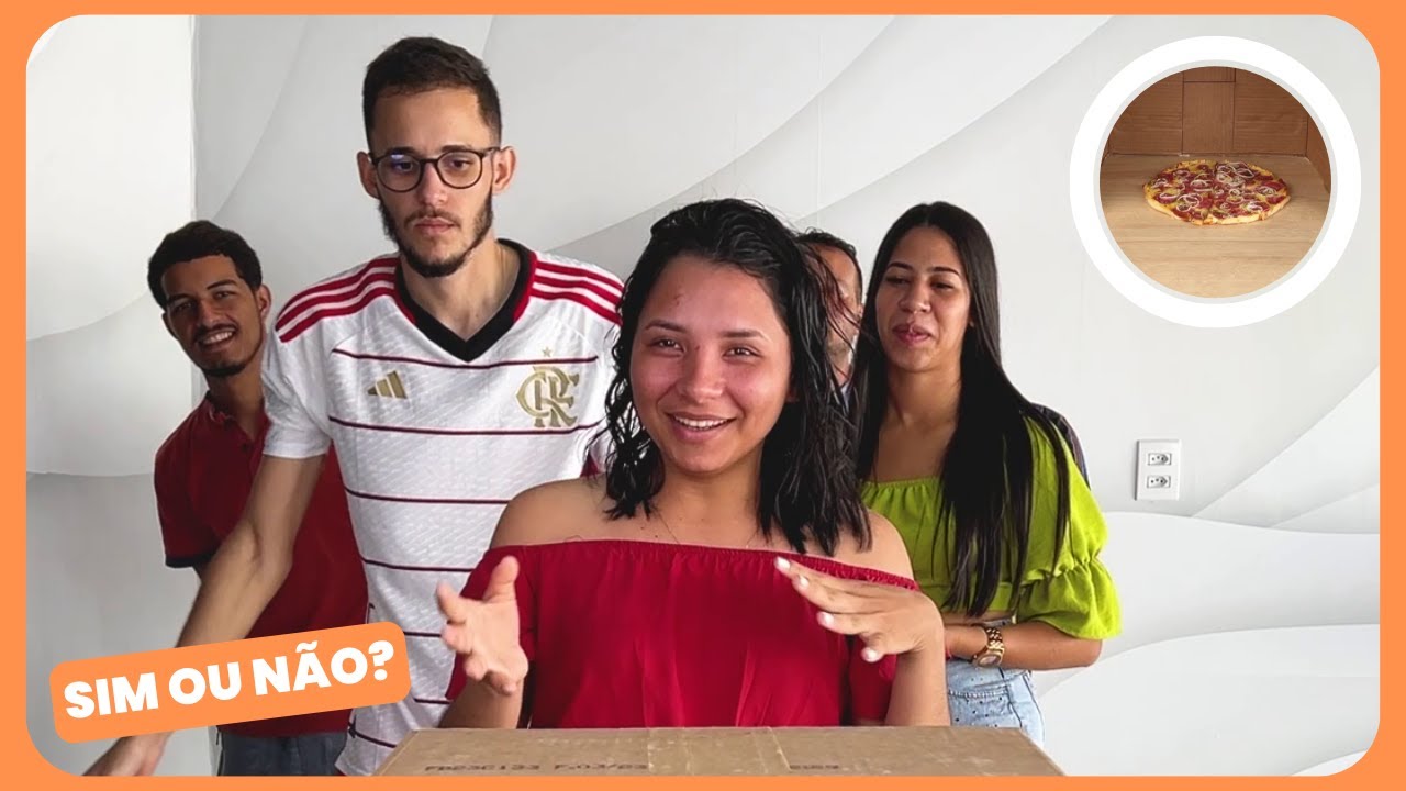 Vai querer o que tem debaixo da caixa SIM OU NÃO?