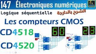 CD4518 BCD vs CD4520 Binary: Quelle est la différence