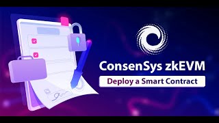 How to deploy a smart contract on ConsenSys zkEVM 📃 You need this for Consensys Airdrop! 🎁👇