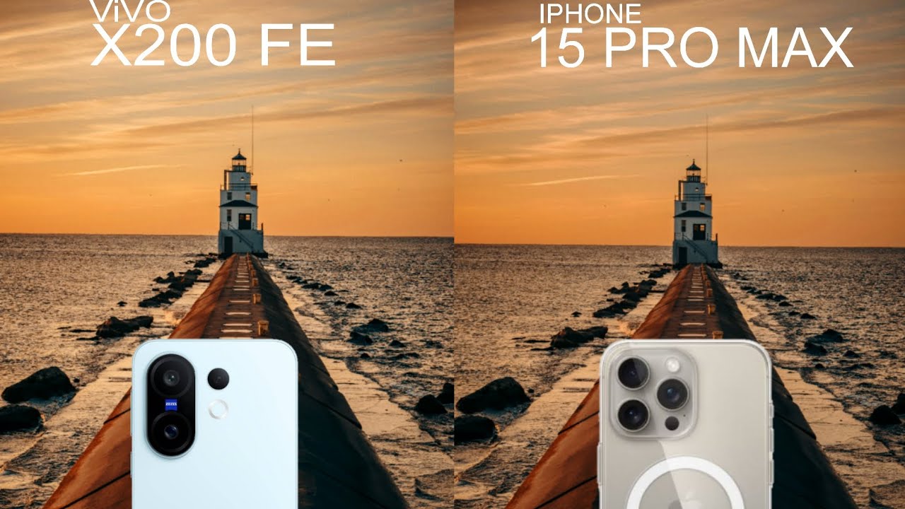 ViVO X200 Fe Vs iphone 15 pro max Camera Test comparison