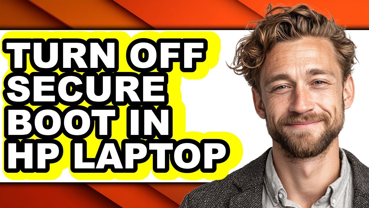 How to Turn Off Secure Boot in Hp Laptop (only Way) - YouTube