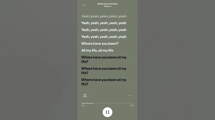 Where Have You Been - Rihanna