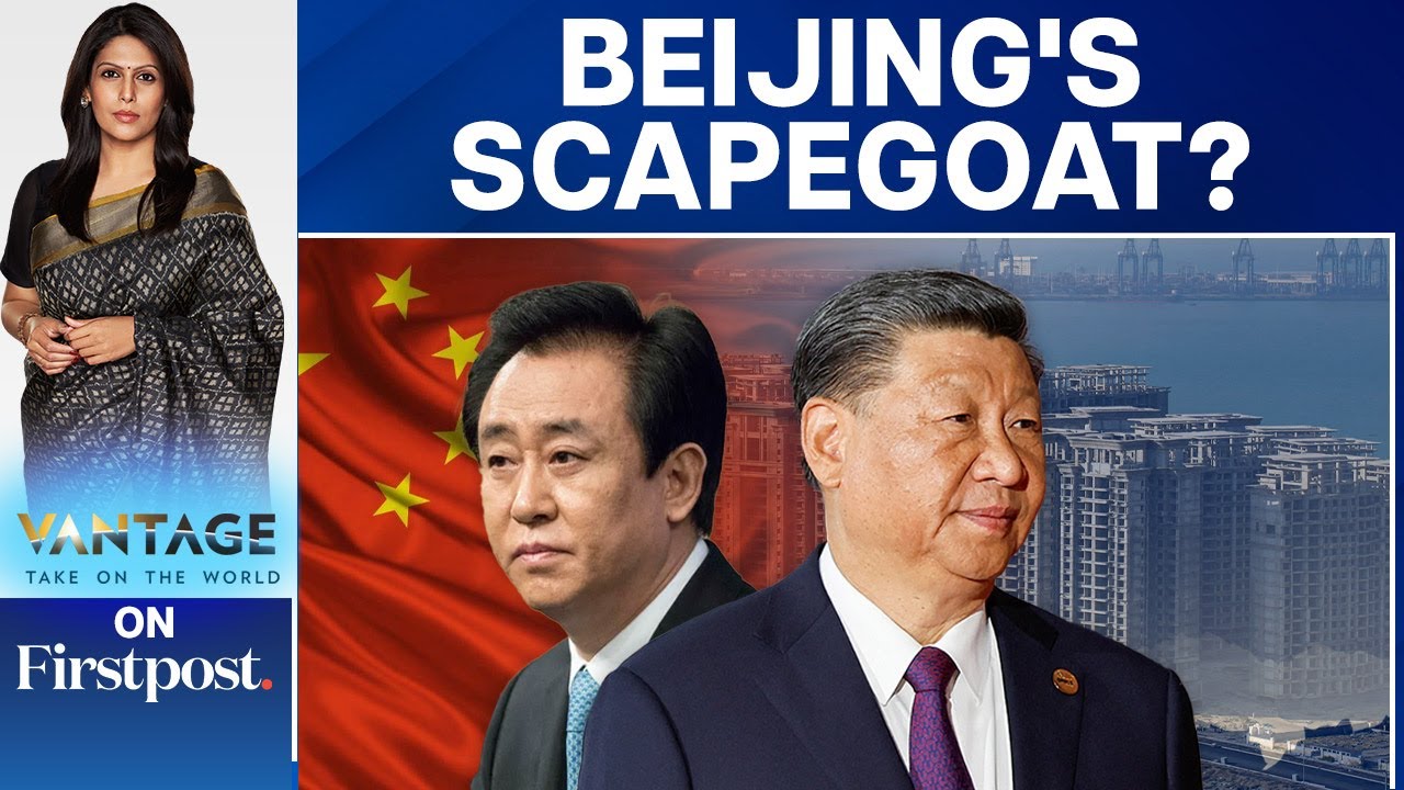 Read more about the article China: Amid Sinking Real Estate Sector Xi’s Crackdown on Evergrande Head |Vantage with Palki Sharma – Firstpost