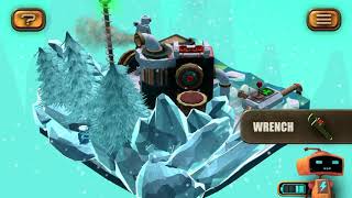 Tiny Robots Recharged. Level 29 - Oil Overflow. 3 Stars Walkthrough.