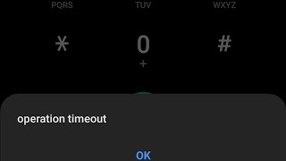 Celcom Operation Timeout